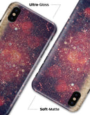 Red and Blue Unfocused Orbs with Gold  - iPhone X Clipit Case