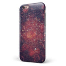 Red and Blue Unfocused Shimmer Lights iPhone 6/6s or 6/6s Plus 2-Piece Hybrid INK-Fuzed Case
