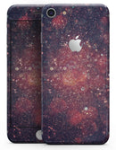 Red and Blue Unfocused Shimmer Lights - Skin-kit for the iPhone 8 or 8 Plus