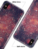 Red and Blue Unfocused Shimmer Lights - iPhone X Clipit Case