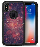 Red and Blue Unfocused Shimmer Lights - iPhone X OtterBox Case & Skin Kits