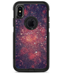 Red and Blue Unfocused Shimmer Lights - iPhone X OtterBox Case & Skin Kits