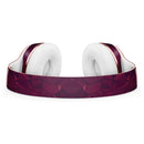 Red and Burgandy Geometric Shapes Full-Body Skin Kit for the Beats by Dre Solo 3 Wireless Headphones