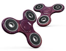 Red and Burgandy Geometric Shapes Full-Body Fidget Spinner Skin-Kit