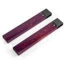 Red and Burgandy Geometric Shapes - Premium Decal Protective Skin-Wrap Sticker compatible with the Juul Labs vaping device