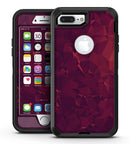 Red and Burgandy Geometric Shapes - iPhone 7 Plus/8 Plus OtterBox Case & Skin Kits