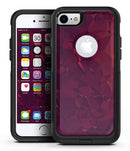 Red and Blue Unfocused Shimmer Lights - iPhone 7 or 7 Plus Commuter Case Skin Kit