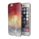 Red and Gold Unfocused Glowing Orbs iPhone 6/6s or 6/6s Plus 2-Piece Hybrid INK-Fuzed Case