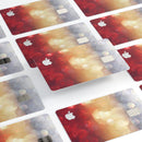 Red and Gold Unfocused Glowing Orbs - Premium Protective Decal Skin-Kit for the Apple Credit Card