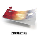 Red and Gold Unfocused Glowing Orbs - Premium Protective Decal Skin-Kit for the Apple Credit Card