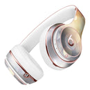 Red and Gold Unfocused Glowing Orbs Full-Body Skin Kit for the Beats by Dre Solo 3 Wireless Headphones
