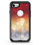 Red and Gold Unfocused Glowing Orbs - iPhone 7 or 8 OtterBox Case & Skin Kits