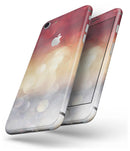Red and Gold Unfocused Glowing Orbs - Skin-kit for the iPhone 8 or 8 Plus