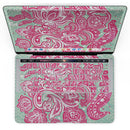 MacBook Pro with Touch Bar Skin Kit - Red_and_Green_Floral_Ethnic-MacBook_13_Touch_V4.jpg?