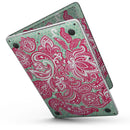 MacBook Pro with Touch Bar Skin Kit - Red_and_Green_Floral_Ethnic-MacBook_13_Touch_V6.jpg?