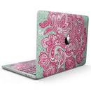 MacBook Pro with Touch Bar Skin Kit - Red_and_Green_Floral_Ethnic-MacBook_13_Touch_V9.jpg?