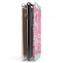 Red and Green Floral Ethnic iPhone 6/6s or 6/6s Plus 2-Piece Hybrid INK-Fuzed Case
