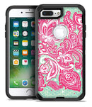Red and Green Floral Ethnic - iPhone 7 Plus/8 Plus OtterBox Case & Skin Kits