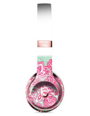 Red and Green Floral Ethnic Full-Body Skin Kit for the Beats by Dre Solo 3 Wireless Headphones