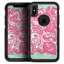 Red and Green Floral Ethnic - Skin Kit for the iPhone OtterBox Cases