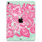 Red and Green Floral Ethnic - Full Body Skin Decal for the Apple iPad Pro 12.9", 11", 10.5", 9.7", Air or Mini (All Models Available)