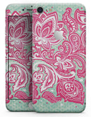 Red and Green Floral Ethnic - Skin-kit for the iPhone 8 or 8 Plus