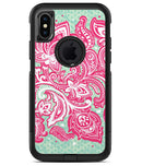 Red and Green Floral Ethnic - iPhone X OtterBox Case & Skin Kits