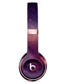 Red and Purple Geometric Triangles Full-Body Skin Kit for the Beats by Dre Solo 3 Wireless Headphones