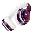 Red and Purple Geometric Triangles Full-Body Skin Kit for the Beats by Dre Solo 3 Wireless Headphones