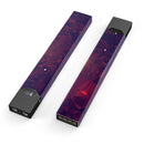Red and Purple Geometric Triangles - Premium Decal Protective Skin-Wrap Sticker compatible with the Juul Labs vaping device