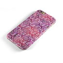 Red and Purple Paint Mix with White Snowflakes iPhone 6/6s or 6/6s Plus 2-Piece Hybrid INK-Fuzed Case