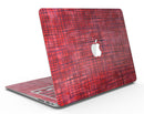 Red and Purple Watercolor Cross Hatch - MacBook Air Skin Kit