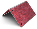 Red and Purple Watercolor Cross Hatch - MacBook Air Skin Kit