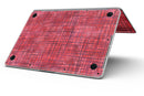 Red and Purple Watercolor Cross Hatch - MacBook Pro with Retina Display Full-Coverage Skin Kit