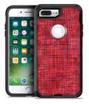 Red and Purple Watercolor Cross Hatch - iPhone 7 Plus/8 Plus OtterBox Case & Skin Kits