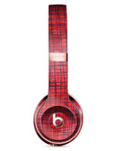 Red and Purple Watercolor Cross Hatch Full-Body Skin Kit for the Beats by Dre Solo 3 Wireless Headphones