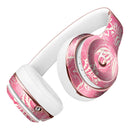 Red and White Floral Damask Pattern Full-Body Skin Kit for the Beats by Dre Solo 3 Wireless Headphones