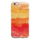 Red v3 Absorbed Watercolor Texture iPhone 6/6s or 6/6s Plus 2-Piece Hybrid INK-Fuzed Case
