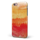 Red v3 Absorbed Watercolor Texture iPhone 6/6s or 6/6s Plus 2-Piece Hybrid INK-Fuzed Case
