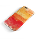 Red v3 Absorbed Watercolor Texture iPhone 6/6s or 6/6s Plus 2-Piece Hybrid INK-Fuzed Case