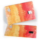 Red v3 Absorbed Watercolor Texture - Premium Protective Decal Skin-Kit for the Apple Credit Card