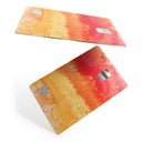 Red v3 Absorbed Watercolor Texture - Premium Protective Decal Skin-Kit for the Apple Credit Card