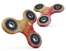 Red v3 Absorbed Watercolor Texture Full-Body Fidget Spinner Skin-Kit