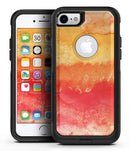 Red v3 Absorbed Watercolor Texture - iPhone 7 or 8 OtterBox Case & Skin Kits
