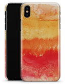 Red v3 Absorbed Watercolor Texture - iPhone X Clipit Case