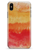 Red v3 Absorbed Watercolor Texture - iPhone X Clipit Case