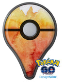 Redish Blotted WaterColor Texture Pokémon GO Plus Vinyl Protective Decal Skin Kit