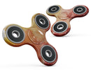 Redish Blotted WaterColor Texture Full-Body Fidget Spinner Skin-Kit