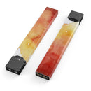 Redish Blotted WaterColor Texture - Premium Decal Protective Skin-Wrap Sticker compatible with the Juul Labs vaping device