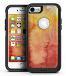 Redish Blotted WaterColor Texture - iPhone 7 or 8 OtterBox Case & Skin Kits